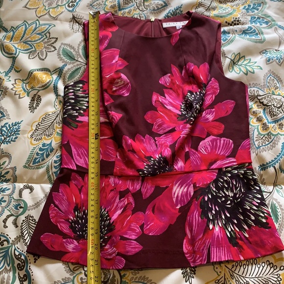 Trina Turk Fuchsia / Pink  Floral Skirt Set - Picture 12 of 14